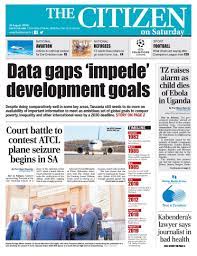 Leading tanzanian newspaper published by mwananchi communications ltd (mcl). The Citizen Tanzania On Twitter The Citizen Newspaper 31 08 2019 Https T Co Ltvqej35gv