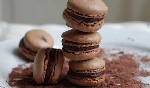 Macarons Au Chocolat Au Thermomix Recette Thermomix Recette Macaron Thermomix Recette Macaron Facile Macaron Chocolat