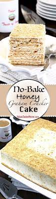 No Bake Honey Graham Cracker Cake Valya S Taste Of Home Graham Cracker Cake Baking Easy Dessert Recipes Quick