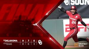 The exactly dimensions of ou softball images was 10. Oklahoma Softball On Twitter ð'ðžð ð'ð¢ð¯ðžð« ð'ð¨ð®ð­ Sooners Blast Four Home Runs And Complete The Sweep With A Shutout Final No 1 Ou 9 No 7 8 Texas 0 Championshipmindset Https T Co P5mfi0rms5