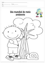 O que você sabe sobre meio ambiente? Desenhos Para Colorir Meio Ambiente Crianca Ler E Aprender