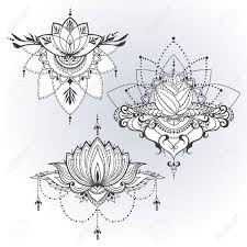 Drei Handgezeichneten Lotusblumen In Ost Stil Kann Fur Hintergrund Business Stil Tattoo Vorlagen Karten Design Oder Anderes Verwendet Vektor Illustration Lizenzfrei Nutzbare Vektorgrafiken Clip Arts Illustrationen Image 61079168