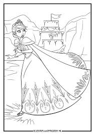 Kleurplaat Van Elsa Uit Frozen Frozen Kleurplaten Kleurboek Prinses Kleurplaatjes