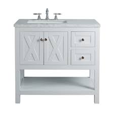 Check spelling or type a new query. Stufurhome Anabelle 36 In White Single Sink Bathroom Vanity With Marble Vanity Top And White Basin Hd 1527w 36 Cr The Home Depot