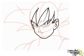 This page is for dragon ball fanart!disrespectful comments will result in your page getting blocked! How To Draw Goku Dragonball Z Drawingnow