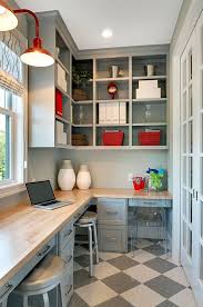 captivating kitchen office space ideas