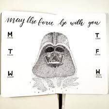 65 Amazing Star Wars Bullet Journal Theme Ideas My Inner Creative Bullet Journal Themes Journal Themes Bullet Journal Inspiration