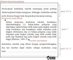 Cara Membuat Kutipan Pada Suatu Karya Tulis Idschool
