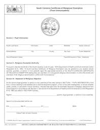 Applying the model of conscientious objectors to conscription suggests that if states. Religious Exemption Form Fill Out And Sign Printable Pdf Template Signnow