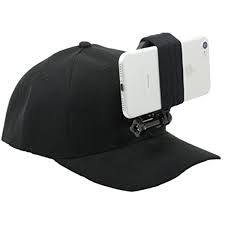 Action Hat Gopro Style Head Mount For Your Smartphone By Action Mount Operable With Any Smartphone Quick Release Sports Camera Wearable Quick Release Buckle