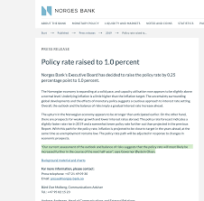 chart in focus usd nok on divergent central bank policy