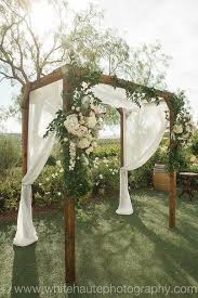 Falkner Winery Rustic Wedding Arch Wedding Arch Rustic Wedding Arch Outdoor Wedding