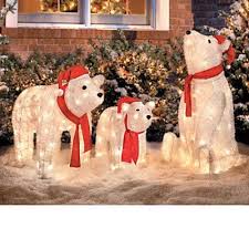 Polarbears Polar Bear Christmas Animated Christmas Christmas Lights Indoor Decor