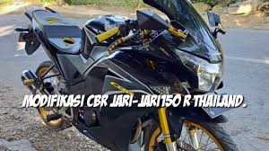 Honda cbr150r street stylish dirancang ekspresif. Inspirasi Modifikasi Cbr 150 R Thailand Jari Jari Youtube