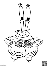 The spacebar is used to throw the pizza low while the control is for throwing the pizza high (hint: Harold Eugene Krabs Coloring Pages Sponge Bob Square Pants Coloring Pages Colorings Cc
