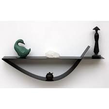 L'étagère murale en verre trempé d'épaisseur 8 mm de la série ok, est disponible en trois finitions : Etagere Murale Noire Etagere Moderne Etagere Design Metal Salon 70 Cm