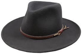 Stetson Stetson Bozeman Black Wool Crushable Cowboy Western Hat Large Walmart Com Walmart Com