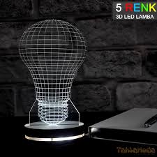 Pin On 3d 3 Boyutlu Led Lamba Masa Gece Lambasi
