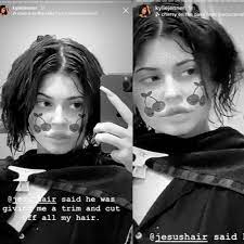 She's been blonde before but never like this! Kylie Jenner Just Cut All Her Hair Off