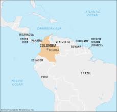 The yellow sign with the white star is mocoa, while the red sign is nueva loja / lago agrio. Colombia History Culture Facts Britannica