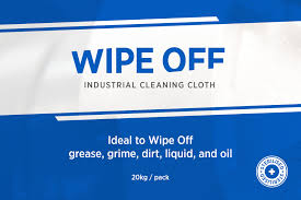 You'd better wipe it off or i'll fix you! Wipe Off Cleaning Cloth Cat 4 Recycled Knitted Cotton Premier Ifm
