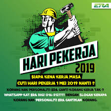 See full list on sosialis.net Era On Twitter Siapa Yang Kena Kerja Masa Cuti Hari Pekerja 1 Mei 2019 Ni Korang Teringin Tak Nak Personaliti Era Gantikan Korang Kerja Kalau Nak Whatsapp Je Nombor Tu