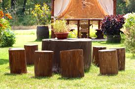 Large Reclaimed Solid Cypress Coffee Table Etsy In 2020 Tree Stump Table Patio Decorating Ideas On A Budget Tree Stump