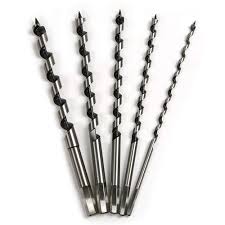 Cobalt drill bits are extremely hard and dissipate heat quickly. Buy 9 Inch Long Auger Drill Bit Set Wood Drill Bits Woodworking Bits 6 8 10 12 14mm Shank 10mm Online At Low Prices In India Amazon In