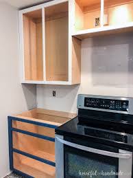 how to build base cabinets houseful