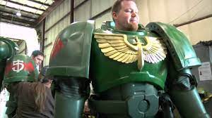 Maybe you would like to learn more about one of these? Maker Faire 2012 Warhammer 40k Space Marine Armor Youtube