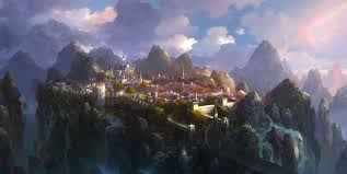 Only the best hd background pictures. Fantasy Cityscape Wallpaper Posted By Samantha Cunningham