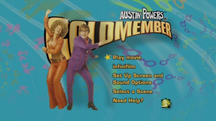 Austin Powers in Goldmember (2002) – DVD Menus