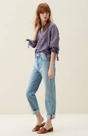 Totally my kind of girl. How To Wear High Waisted Jeans Flattering Outfit Ideas For Wearing