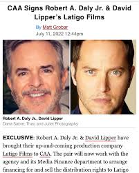 Thrilled to be starting this new chapter with my partner Bob Daly and #caa  #agency #film #tv #makingmovies