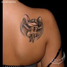 Small crying fallen angel tattoo. Angel Wing Shoulder Tattoos Cool Eyecatching Tatoos Trendy Tattoos Tattoos Small Angel Tattoo