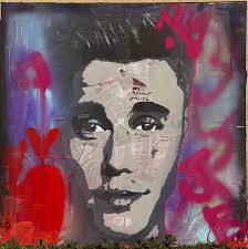 justin bieber painting