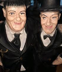 STAN LAUREL Dick und Doof -Figur als Buchstütze , aus Nachlass-Sammlung!  EUR 4,50