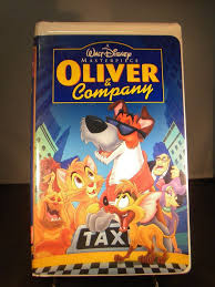 Walt Disney Oliver And Company Vhs Vhs Movie Tape Vintage Disney Vhs Movie Oliver And Company Tape Oliver And Company Classic Disney Movies Childrens Movies