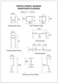 Cek harga bahan aluminium pintu dan jendela semua warna sampe mulut berbusa #01. Mengenal Profil Kusen Aluminum Dan Rangka Daun Pintu Jendela Aluminium Home Design And Ideas