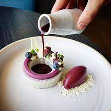 Blueberry And Limes By Vidal31 Follow Cookniche For Trendy Recipes Follow Cookniche For Culinary Inspira Desserts Fine Dining Desserts Plated Desserts