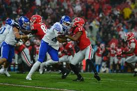 The uk wildcats football sec opponents on the 2020 kentucky football schedule include south carolina, vanderbilt, mississippi. Georgia Kentucky Football Game Moved To Oct 31 Sports Redandblack Com