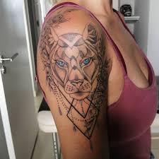 Geometric taurus bull and constellation tattoo design on arm ideas for guys. Updated 65 Graceful Shoulder Tattoos For Women August 2020