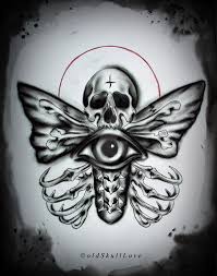 You might even say that the moth is a butterfly alternative for men. Death Moth Tattoo Design By Mweiss Art On Deviantart