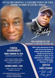 My cousin..., ✈️ Final Boarding Call for Robert "Bobby" James Buckner, Jr.  🕊, With heartfelt sorrow, the JBHW Family Reunion announces the passing of  our beloved Robert "Bobby" James Buckner, Jr., who ...