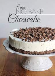 Easy No Bake Cheesecake Recipe Baker Bettie Recipe Cheesecake Recipes Easy No Bake Cheesecake Easy Cheesecake Recipes