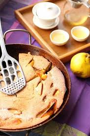 Clafoutis Aux Coings Et Au Lait De Coco Sans Lactose Quince And Coconut Milk Clafoutis Recette Coing Coing Gateaux Et Desserts