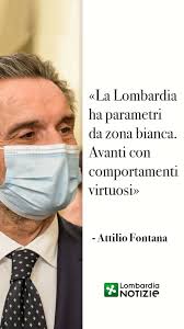 Il monitoraggio di oggi dell'iss ha confermato per la lombardia la quinta settimana consecutiva di permanenza in zona gialla. Fontana Lombardia Ha Parametri Da Zona Bianca Lombardia Notizie Online