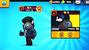 Her primary attack shoots a quick salvo of four blasts and has a slight spread. Max Power Crow 0 Trophies Brawlstars Youtube