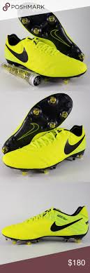 Nike Tiempo Legend 6 Sg Pro Mens Soccer Cleats 9 5 Mens Soccer Cleats Soccer Cleats Cleats