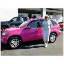 Dolly Wilson With Her Pink Rav4 Picture By Kim Pink Car Rav4 Dream Cars